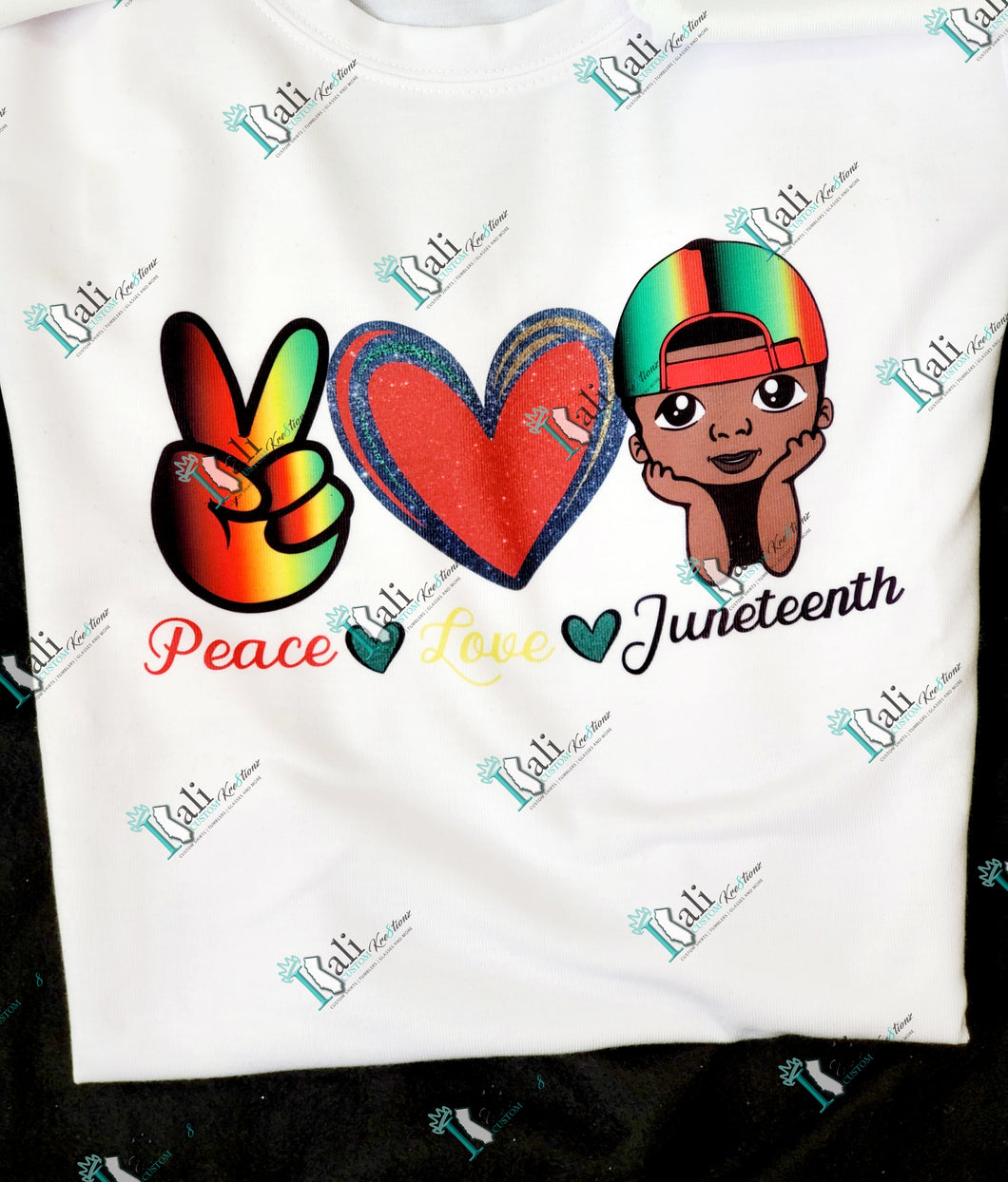 Peace Love Juneteenth